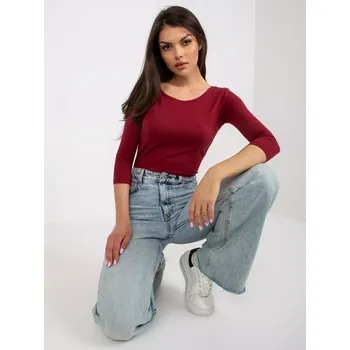 Dámská halenka Halenka RV BZ 4690.25 bordó XL