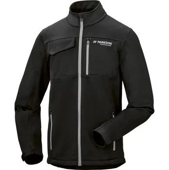 Pánská softshellová bunda PARKSIDE PERFORMANCE® Pánská softshellová pracovní bunda (černá, XL (56/58))