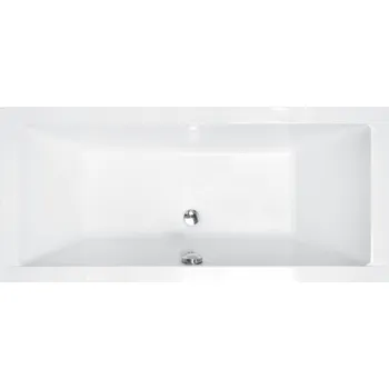 Besco Quadro Slim 165x75, 170x75 akrylátová vana Délka vany: 170cm, WAQ-170-SLL