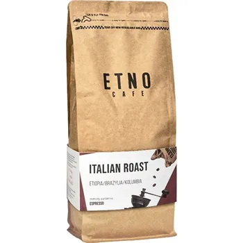Káva Káva zrnková Arabica Etno Cafe Italian Roast 1000 g