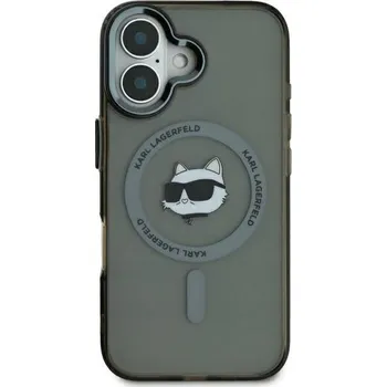 Pouzdro na mobilní telefon Zadní Kryt Karl Lagerfeld pro Apple iPhone 16 Pro, černý