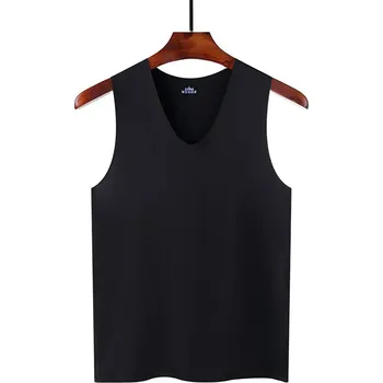 Pánské tričko Best Fashion Pánské bezešvé sportovní tílko lehké a prodyšné Velikost: XL, Barva (Varianta): Černá