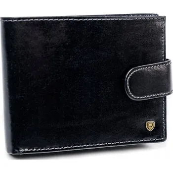 Peněženka Peněženka Rovicky , přírodní lícová kůže, černá - muž