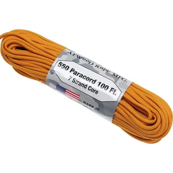 Vybavení pro přežití ARM 550 PARACORD 100' Air Force Gold S25-AIR FORCE GOLD