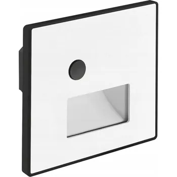 Nástěnné svítidlo STRUHM Čtvercové schodišťové svítidlo s PIR senzorem pohybu WEKTOR CCT bílé