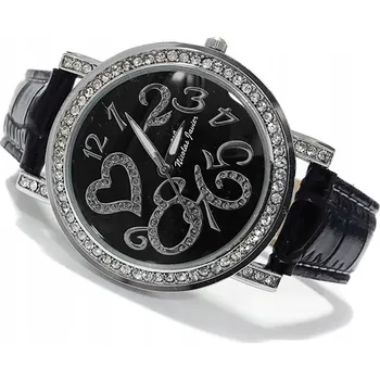 Hodinky Dámské hodinky NICOLAS JAVIER analogové s koženým páskem