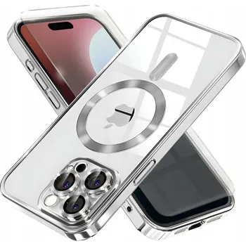 Pouzdro na mobilní telefon Zadní Kryt Erbord pro Apple iPhone 16 Pro stříbrný