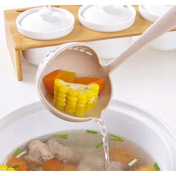 Naběračka NABĚRAČKA NA POLÉVKU OMÁČKU S SÍTKEM 2v1