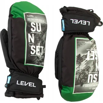 Rukavice Dětské lyžařské rukavice LEVEL zimní zateplené L / 6