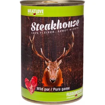 Krmivo pro psa MEATLOVE Doplňkové Vlhké krmivo pro psy se zvěřinou SH Pure Game, konzerva 800g