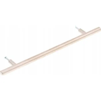 Nábytkové kování MEBELOVÉ RELINGOVÉ MADLO 240 / 160 mm SATÉN