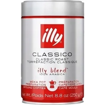 Káva Mletá káva illy Moka Classico 100% Arabica 250g