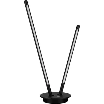 Lampička LED stmívatelná černá stolní lampa Intec