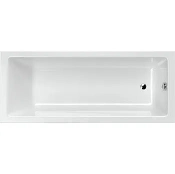 Vana MALÁ AKRYLÁTOVÁ VANA OBDÉLNÍKOVÁ 140X70 + NOHY A RÁM