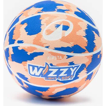 Míčový sport TARMAK Dětský basketbalový míč velikost 4 K500 růžovo-modrý 4 MODRÁ