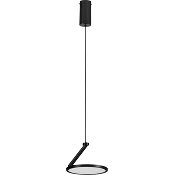 LED černý designový lustr Opi