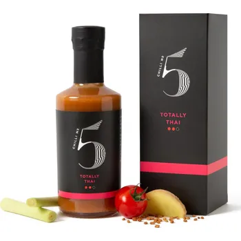 Gurmánská chilli omáčka TOTALLY THAI 200 ml, Chilli No5