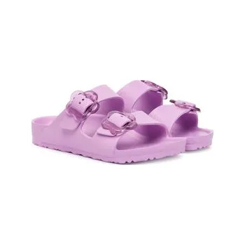 Dámské pantofle Nazouváky Birkenstock Arizona Flower Buckle 1031262 Fialová 30