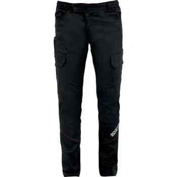 Pánská móda Sparco kalhoty BOSTON, barva: černá, velikost: XL