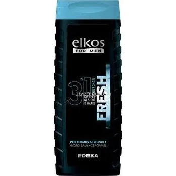 Sprchový gel ELKOS spr.gel Men 3v1 Fresh Pfefferminz-Extrekt 300ml