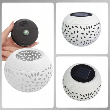 Venkovní osvětlení ZEWNĘTRZNE LAMPY SOLARNE PRO VENKOVNÍ ZAHRADU, SLUNEČNÍ SVĚTLO, TRÁVNÍK, TERASA