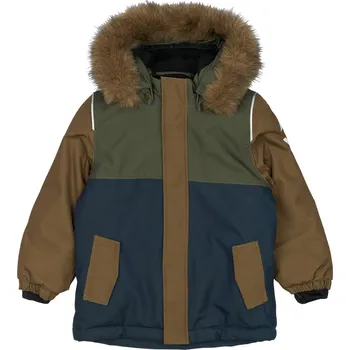 Kojenecká bunda Mikk-Line Mikk - Line dětská zimní bunda 16931 Olive Night Velikost: 104
