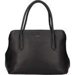 Lagen kožená dámská kabelka černá LG-179Y blk