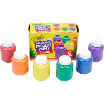 Vodová barva Akvarelové barvy Crayola 6 ks x 59 ml