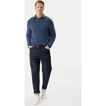 Pánská móda Tommy Hilfiger Svetr Essential MW0MW36347 Modrá Regular Fit S