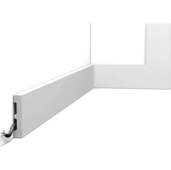 soklová lišta ORAC NV Stropní a podlahová lišta ORAC SX157-RAL9003