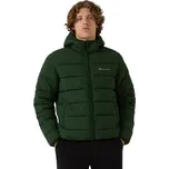 Pánská bunda Champion s kapucí zelená 221548 GS586 pánské XL