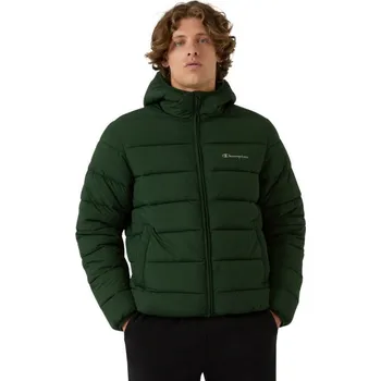 Pánská bunda Champion s kapucí zelená 221548 GS586 pánské XL