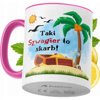 Hrnek Polidraw Hrnek Polidraw Pro Kmotra jako Dárek, keramika 330 ml