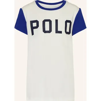 Dámské tričko Polo Ralph Lauren Dívčí Tričko, bílá / modrá / černá, 134