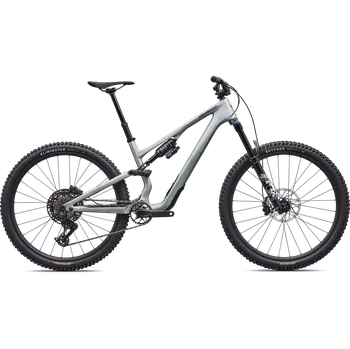 Horské kolo Specialized Stumpjumper 15 EVO Comp 2026 Gloss Shadow Silver / Majesty Blue Metallic S6