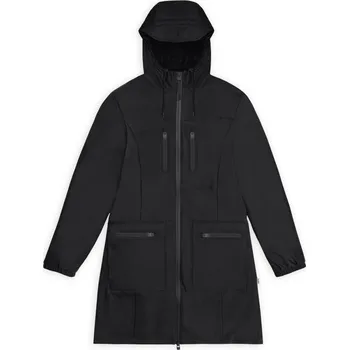 Dámská softshellová bunda Dámská bunda Rains mackintosh CARGO CURVE JACKET W3 12050 01 BLACK XL