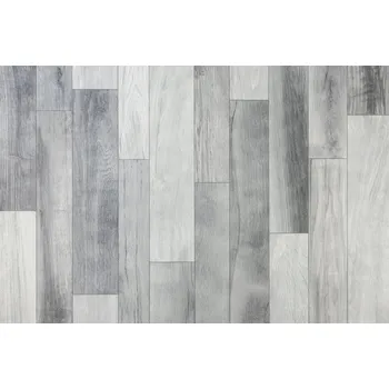 pvc podlaha PVC Podlaha ŠEDÁ VZHLED PRKEN PANELŮ šíře 1m FLEXIBILNÍ JAK GUMOLIT PLAZA