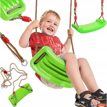 Dětská houpačka Jipos Tools Dětská houpačka plastová, zelená 01533_Z JIPOS