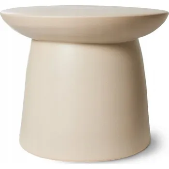 Konferenční stolek Konferenční stolek Hk Living kulatý 46 x 46 x 37 cm cappuccino