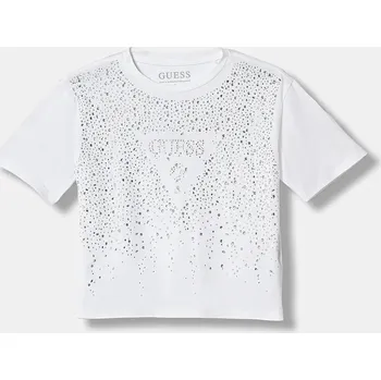 Chlapecké tričko Dětské tričko Guess J6RI37.K6YW4.PPY2 bílá 00X, vel. 158-166