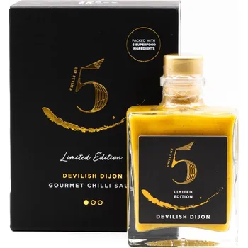 Omáčka Chilli omáčka DEVILISH DIJON 100 ml, limitovaná edice, Chilli No5