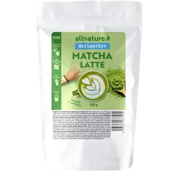 Instantní nápoj ALLNATURE Matcha latte bez laktózy 1620 g