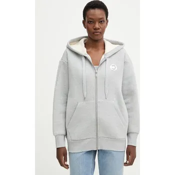 Dámská mikina Bavlněná mikina MICHAEL Michael Kors MR651X4JRY šedá 09X, vel. XS