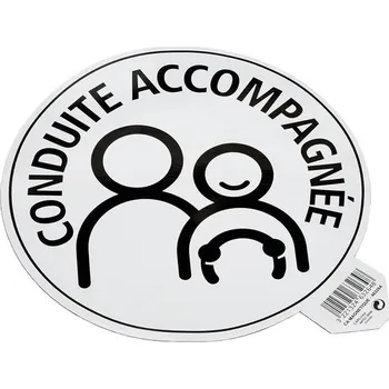 Příslušenství pro GPS Magnetická nálepka Carlinea 1176689,92 cm Conduite Accompagnée (kontrolovaný ovladač) [ve