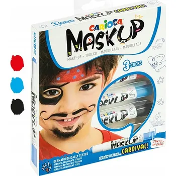 Pastelka Pastelky na malování na obličej Carioca 3 ks