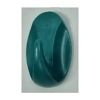 Věšák Háček samolepící QF typ 2, plast, zelený, 2ks