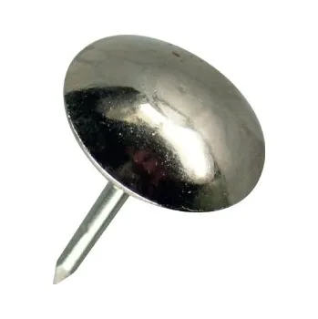 Hřebík Čalounický hřeb ražený- hladký 12 mm, nikl, 30ks