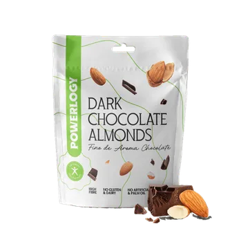 Čokoláda POWERLOGY Dark Chocolate Almonds 100 g