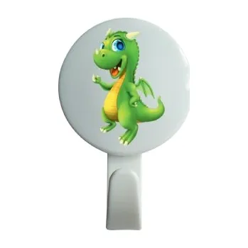 Držák na ručník Háček samolepící QF typ 13 PK , drak 2 , plast, 1ks