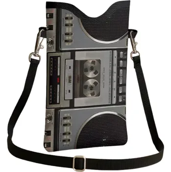 Karnevalový doplněk dovoz Retro taška - 80 - 90. léta